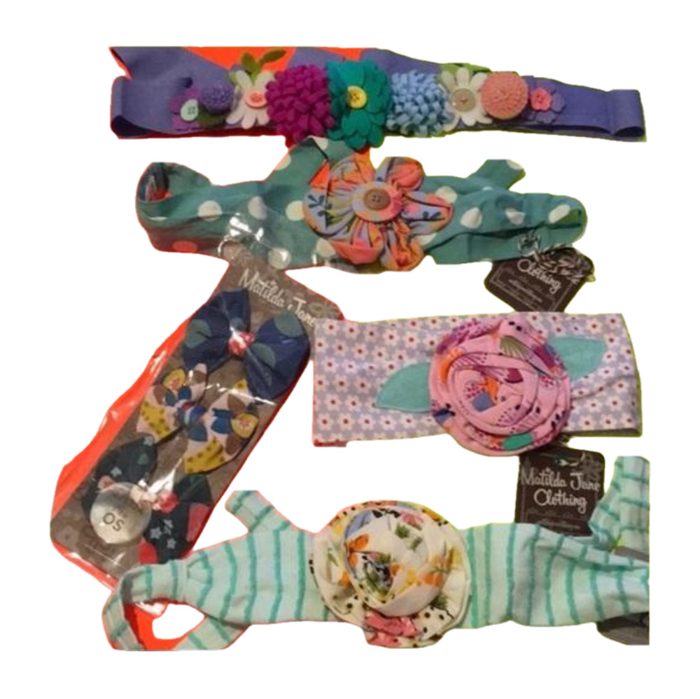 MATILDA JANE 7 Pieces Headbands &Hair Bows NWT..